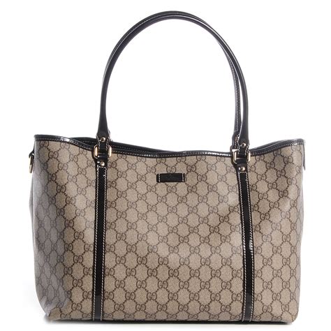 gucci gg plus joy tote|GUCCI GG Plus Monogram Medium Joy Tote Dark Brown.